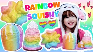 Rainbow Squishy Haul Hasil Borong Squishy Saat Prank - Nicole Annabelle
