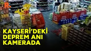 Kayserideki Deprem Anı Kamerada