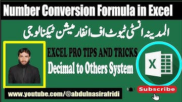 How to Convert Decimal Number into Roman Number using Excel | Smart use of Excel
