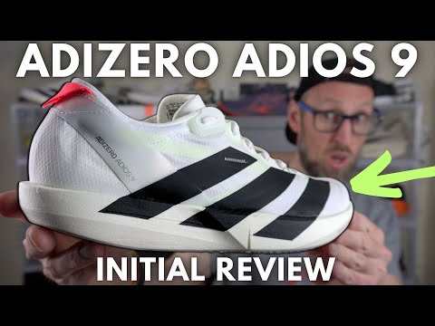 ADIDAS ADIZERO ADIOS 9 INITIAL REVIEW - SPEED DAY ONLY OR A DAILY DRIVER? - EDDBUD