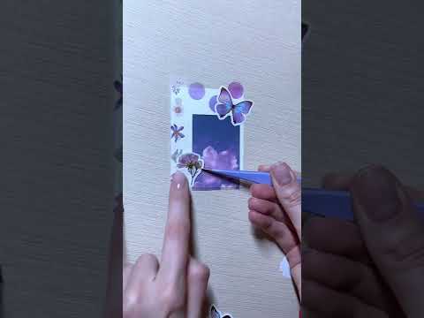 ASMR Mini Journal ✨ Оформление мини блокнота #shorts