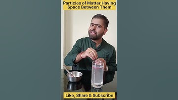 Particles of Matter Having Space Between Them | #chemistry #neet2023 #jeeadvanced #shortsfeed #viral