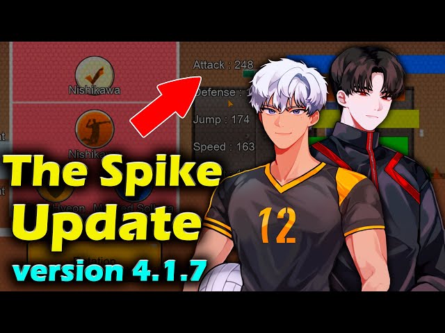 The Spike Update to version 4.1.7. New Siwoo and Jaehyun Nam. Volleyball 3x3 class=