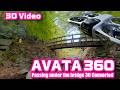 Passing under the bridge - DJI Avata 360 FreeCamera (AI 3D Converted)