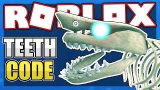 FREE TEETH CODE IN SHARKBITE | Roblox