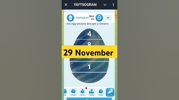 Yaytsogram 29 November Cipher Code | Today Yaytsogram Cipher Code #yaytsogram #airdrop #chiphercode