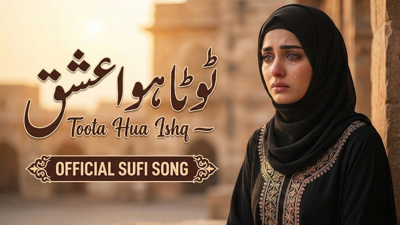 Toota Hua Ishq 🥀 | Dil Ke Tukde Bol Uthe 💔 | Emotional Sufi Kalam 2026