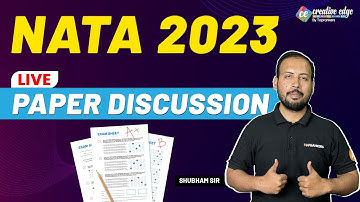NATA 2023 Paper Discussion | NATA Exam Live Paper Discussion | NATA 2023 Exam Difficulty Level