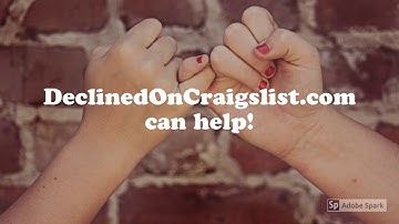 How to post on Craigslist if your card is being declined