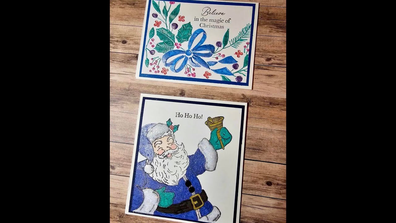 DEC. 7/23- CHRISTMAS COLORING WITH A SHIMMER - YouTube