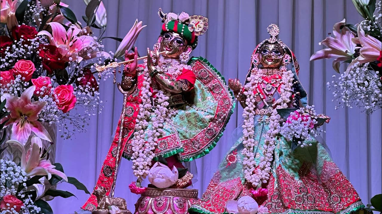 Jai Radha Kunj Vihari Shree Radha 🙏🏻 Hare Krishna Iskcon of Round Rock iskcon austin