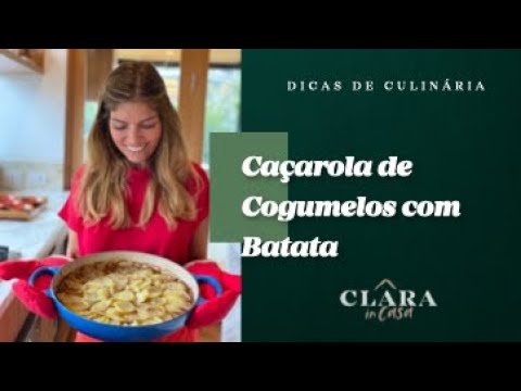 Vídeo: Como Fazer Caçarola De Batata Com Cogumelo