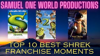 Top 10 Best Shrek Franchise Moments (Shrek 1 to Puss In Boots: The Last Wish)