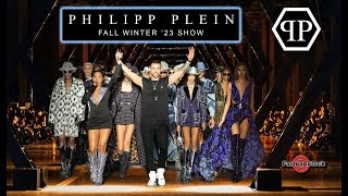 PHILIPP PLEIN Winter 23 CHROME COWBOY Collection - Milan Fashion Week FW23 | 5 Cameras 4K Full Show