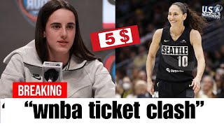 caitlin clark reacts to sue bird amid $5 wnba ticket price controversy