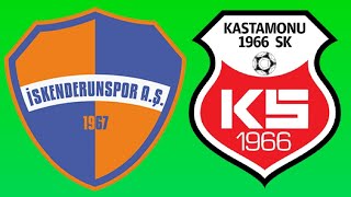 İskenderunspor - Kastamonuspor maçı ne zaman, hangi kanalda, saat kaçta?