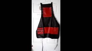 FORGICA PU Professional Leather Apron Hair Cutting Hairdressing Barber Apron Cape Review