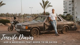 An Abandoned Classic Mercedes, an old Ural Motorcycle, and a Great Coffee in Costa Adeje, Tenerife!