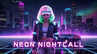 Neon Nightcall 🌌 Synthwave for Night Drive & Coding 👾 Deep Retro City Skyline Atmosphere screenshot 4