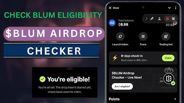 $BLUM Airdrop Checker – Are You Eligible for the Free Airdrop?