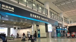 When you arrive at hong kong airport may need to head into the city.
in this video i show how catch express train from ...