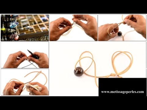 Vidéo: Comment Faire Des Perles En Cuir