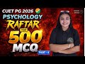 CUET PG Psychology 2026 🔥 Top 500 MCQs | Most Important Questions | Full Revision | By Nirdesh