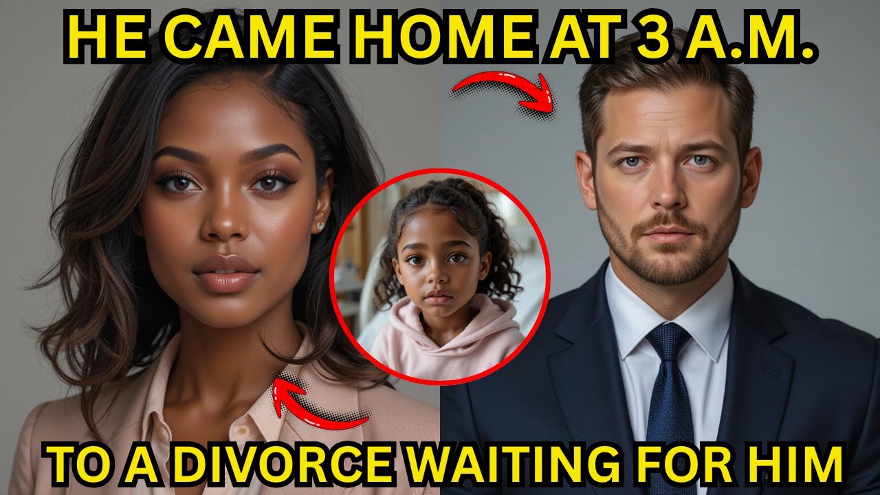 AFTER A NIGHT OF CHEATING — THE MILLIONAIRE RETURNS TO A DIVORCE WAITING FOR HIM!