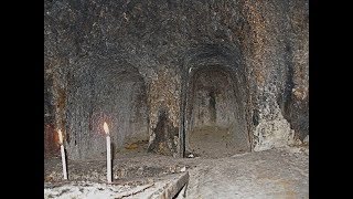 The tomb of Joseph of Arimathea next to the tomb of Jesus. Jerusalem, Israel.