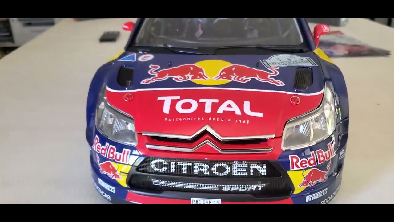 Citroën C4 WRC 2008 1:8 de Sébastien Loeb Altaya Francia