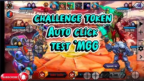 challenge token Auto click test `MGG #mobilegaming  #onlinegaming  #gameplay  #gamer