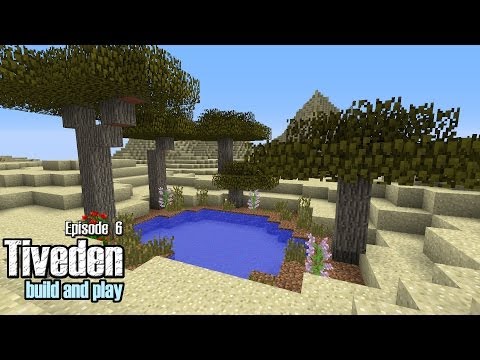 Minecraft Build & Play - Tiveden #7 - Roofed Forest Island 