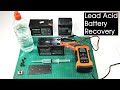 Sealed Lead Acid Battery Recovery / How to refill lead acid battery