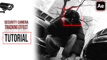 EASY Security Camera Tracking Effect (After Effects Tutorial)