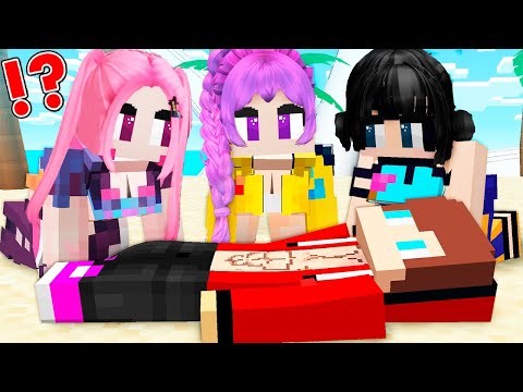 JJ Met Rumi Mira and Zoeyin K-POP GIRL on ISLAND! Can it be a TRAP?  - Maizen Minecraft JJ & Mikey