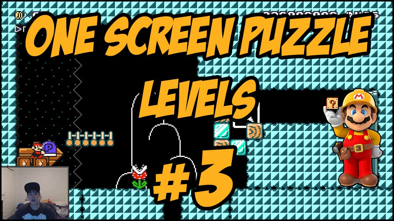 IT'S PUZZLE TIME AGAIN! - ONE SCREEN PUZZLE #3 - Super Mario Maker by ...