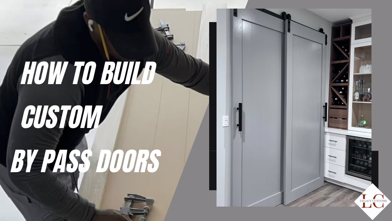 How to build a custom barn door YouTube