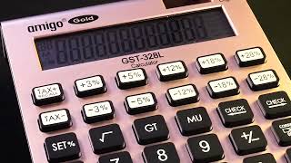 Amigo Gst 328L Calculator Review