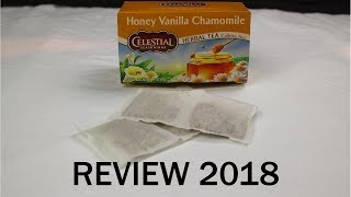 Celestial Seasonings Honey Vanilla Chamomile Tea Review 2018