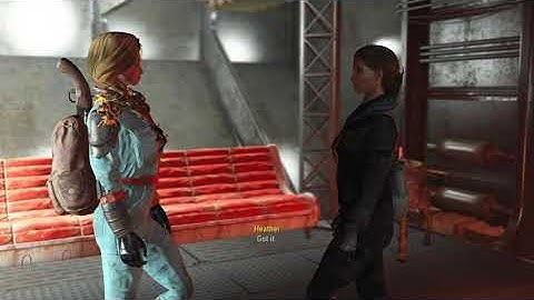 Heather Casdin on Elder Maxson (Fallout 4 Mods)