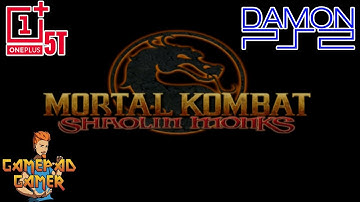 Mortal Kombat Shaolin Monks - Damon PS2 Pro Emulator - OnePlus 5T Android Gameplay Test