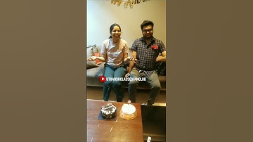 Kumar Gaurav Sir & Deepanshi Mam Wedding Anniversary Celebration || #shorts #viral #trending