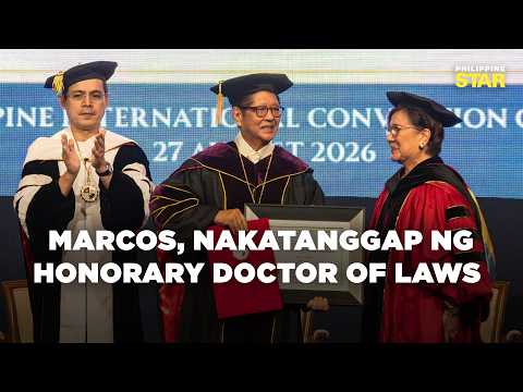 Bongbong Marcos, ginawaran ng honorary Doctor of Laws ng PLM