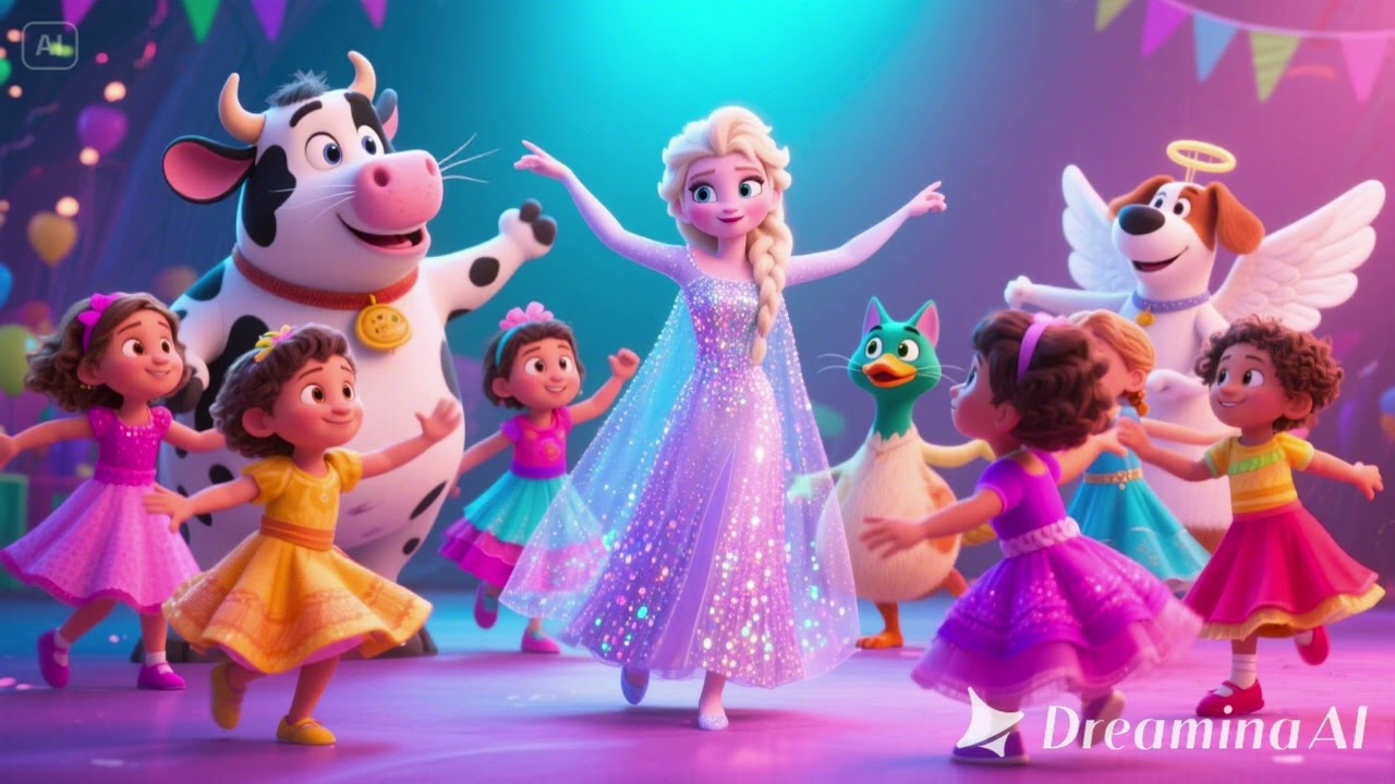 "Joyful Splash 💦🎶 | Jump, Giggle & Play in the Water Way!"