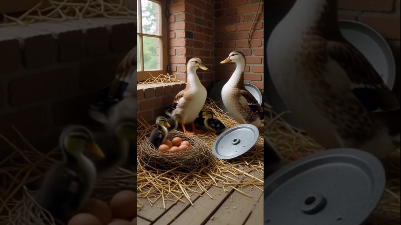 "Brave Ducks Fight a Fox to Save Their Ducklings | Real Animal Fight Scene