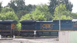 CSX Eastbound Manifest Through Fostoria 7/19/2024