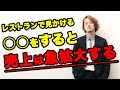 飲食店では常識の○○をするとネットの売上は急拡大する【MBのビジネスメソッド】