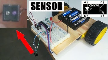 Sensor Infrarrojo CNY70 en un Robot | #utsource