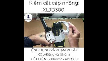 XLJD300 Dụng cụ kiềm kềm kìm nhông cắt cáp điện đồng nhôm sắt thép ACSR