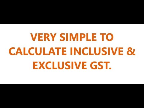Video: Ce este exclusiv GST?